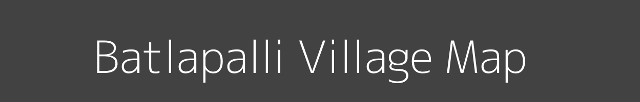 Map of Batlapalli Village in Tamil Nadu Image