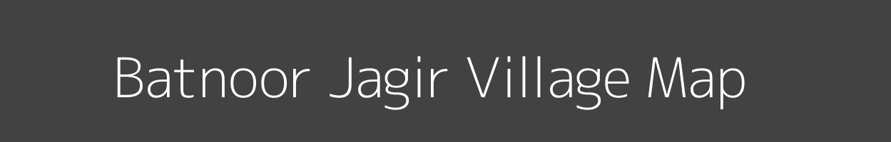 Map of Batnoor Jagir Village in Jammu and Kashmir Image