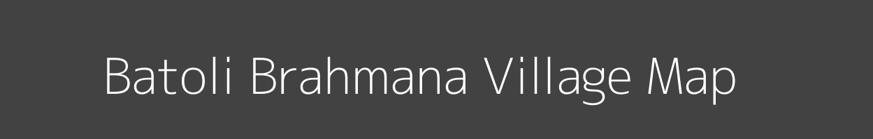 Map of Batoli Brahmana Village in Jammu and Kashmir Image