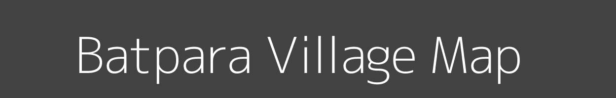 Map of Batpara Village in Uttar Pradesh Image