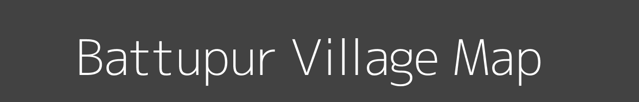 Map of Battupur Village in Uttar Pradesh Image