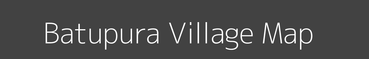 Map of Batupura Village in Uttar Pradesh Image