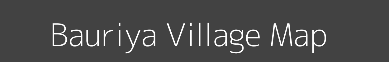 Map of Bauriya Village in Uttar Pradesh Image