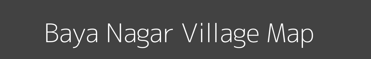 Map of Baya Nagar Village in Rajasthan Image