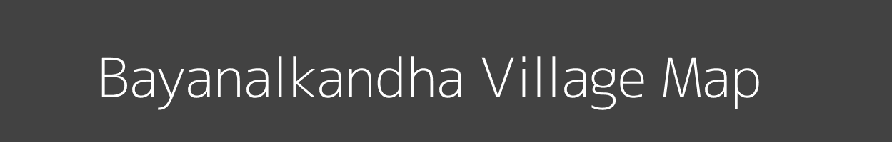 Map of Bayanalkandha Village in Odisha Image