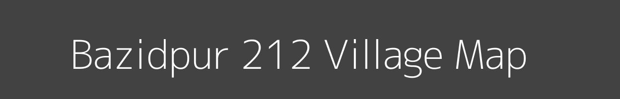 Map of Bazidpur 212 Village in Punjab Image