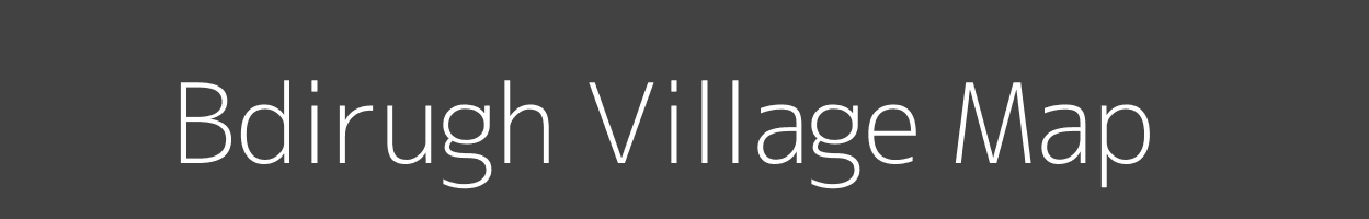 Map of Bdirugh Village in Madhya Pradesh Image