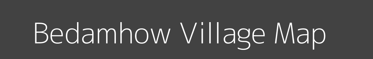 Map of Bedamhow Village in Madhya Pradesh Image