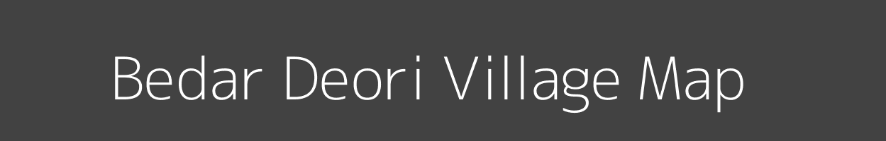 Map of Bedar Deori Village in Madhya Pradesh Image