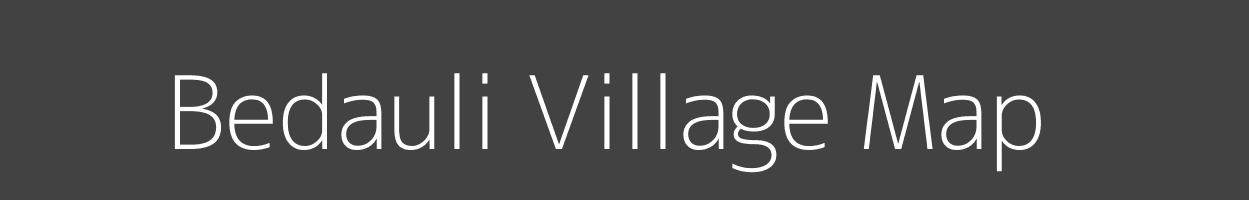 Map of Bedauli Village in Uttar Pradesh Image