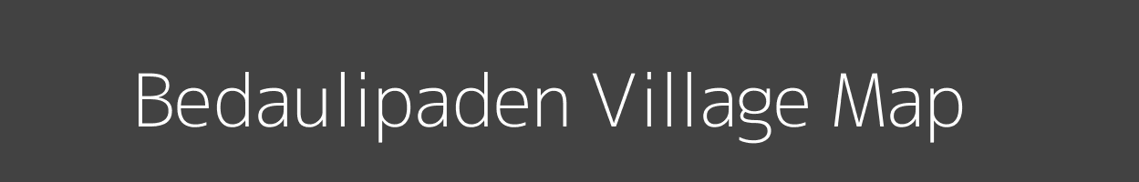 Map of Bedaulipaden Village in Madhya Pradesh Image