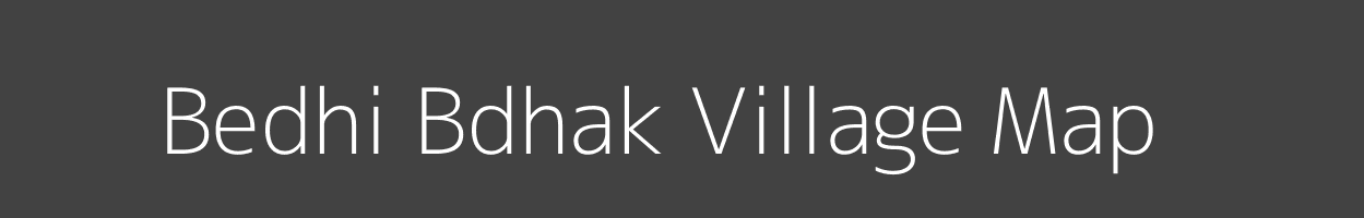 Map of Bedhi Bdhak Village in Arunachal Pradesh Image