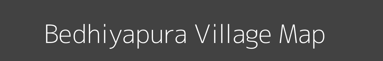 Map of Bedhiyapura Village in Gujarat Image