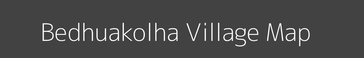 Map of Bedhuakolha Village in Odisha Image