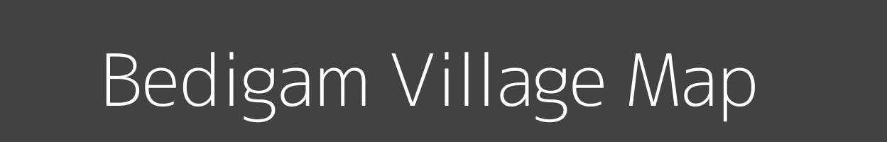 Map of Bedigam Village in Jammu and Kashmir Image