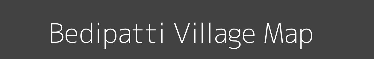 Map of Bedipatti Village in Bihar Image