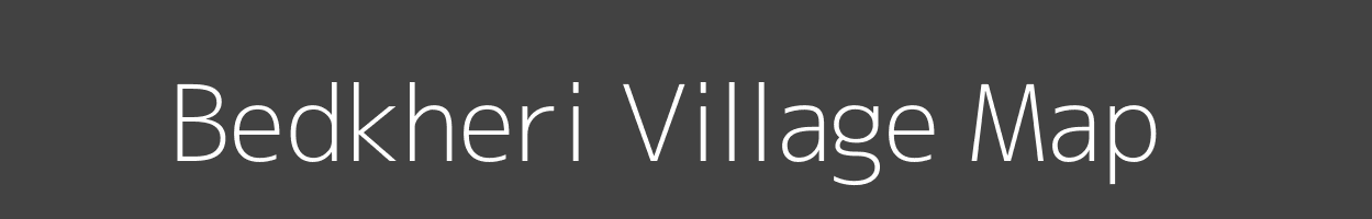 Map of Bedkheri Village in Uttar Pradesh Image