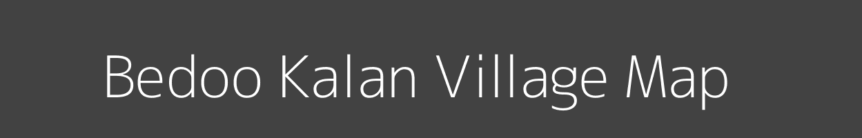 Map of Bedoo Kalan Village in Rajasthan Image