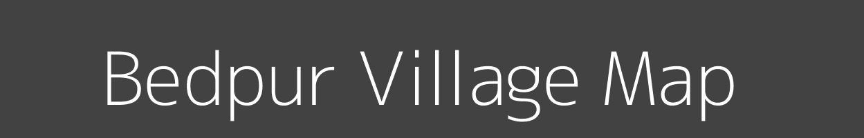 Map of Bedpur Village in Jharkhand Image