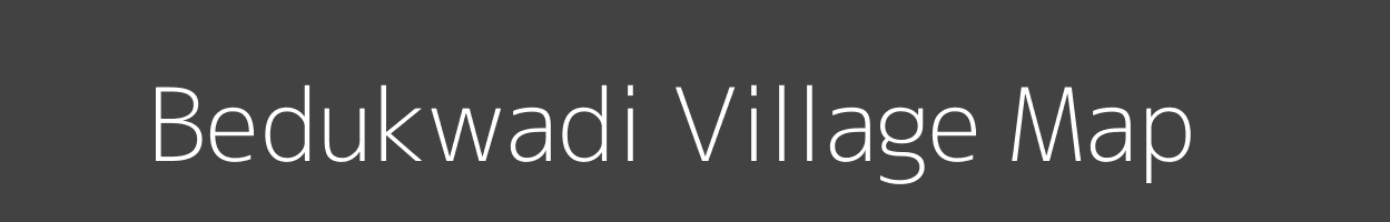 Map of Bedukwadi Village in Maharashtra Image