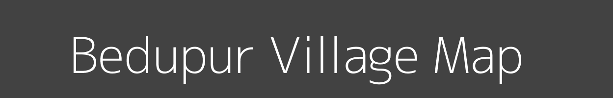 Map of Bedupur Village in Bihar Image