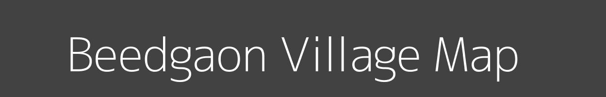 Map of Beedgaon Village in Madhya Pradesh Image