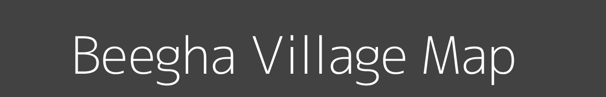 Map of Beegha Village in Madhya Pradesh Image