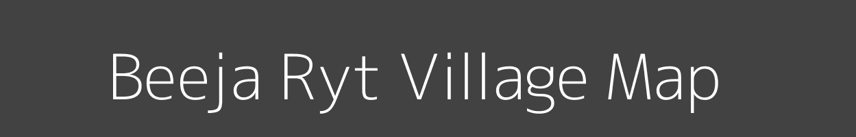 Map of Beeja Ryt Village in Madhya Pradesh Image