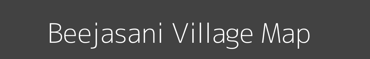 Map of Beejasani Village in Rajasthan Image