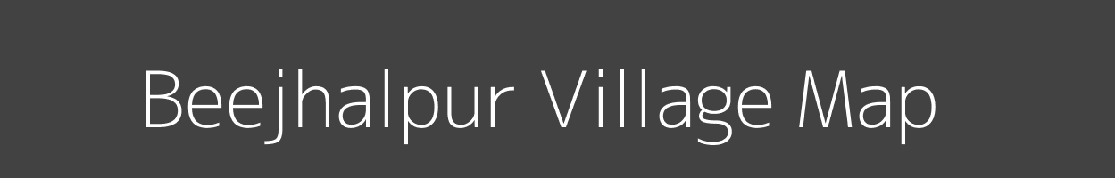 Map of Beejhalpur Village in Uttar Pradesh Image