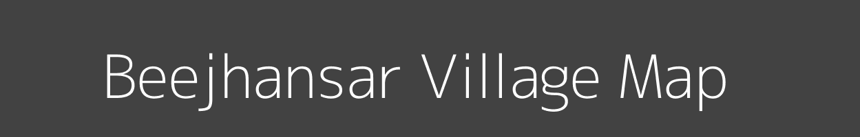 Map of Beejhansar Village in Rajasthan Image