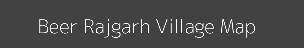 Map of Beer Rajgarh Village in Rajasthan Image