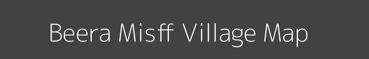 Map of Beera Misff Village in Uttar Pradesh Image