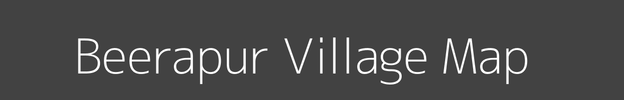 Map of Beerapur Village in Uttar Pradesh Image