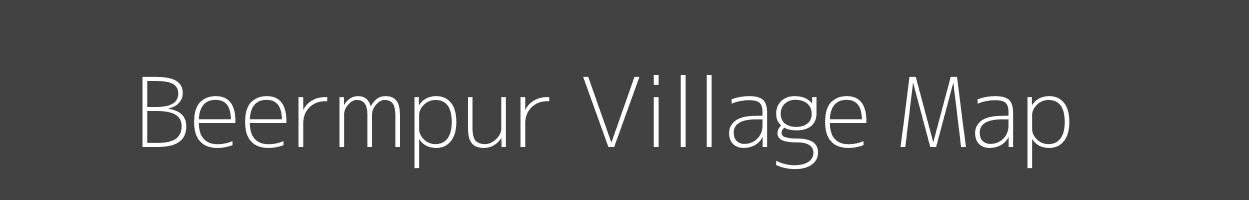 Map of Beermpur Village in Uttar Pradesh Image