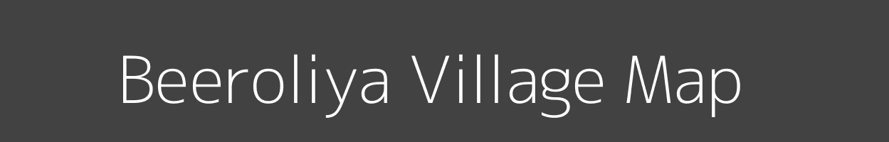 Map of Beeroliya Village in Rajasthan Image