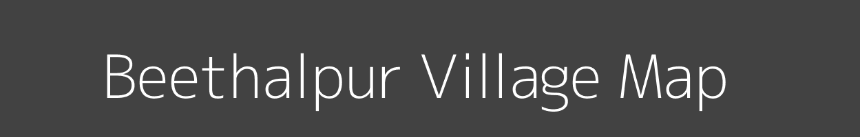 Map of Beethalpur Village in Uttar Pradesh Image