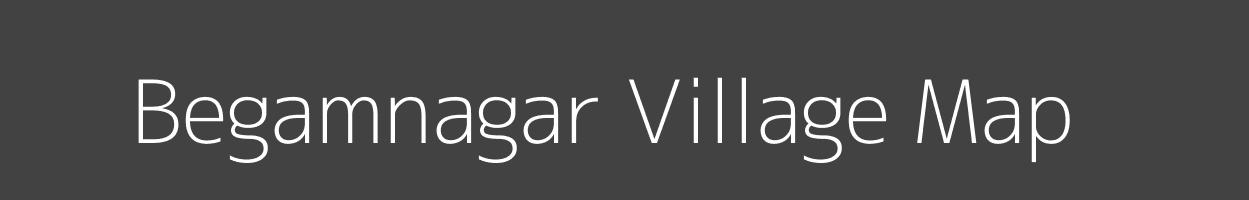 Map of Begamnagar Village in West Bengal Image