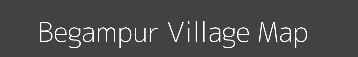 Map of Begampur Village in Uttar Pradesh Image