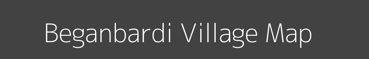 Map of Beganbardi Village in Madhya Pradesh Image