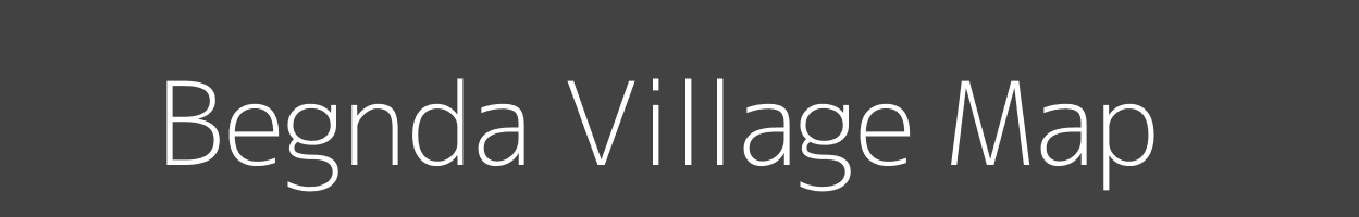 Map of Begnda Village in Madhya Pradesh Image