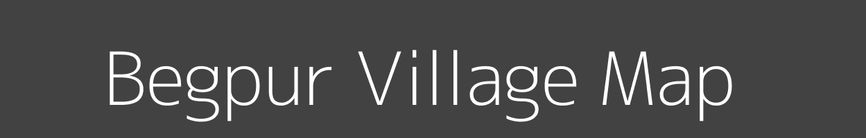 Map of Begpur Village in West Bengal Image