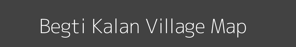 Map of Begti Kalan Village in Rajasthan Image