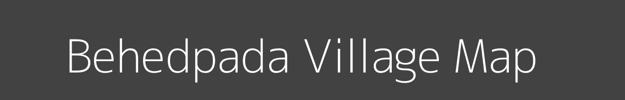 Map of Behedpada Village in Maharashtra Image
