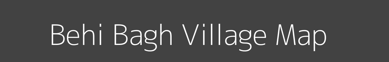 Map of Behi Bagh Village in Jammu and Kashmir Image