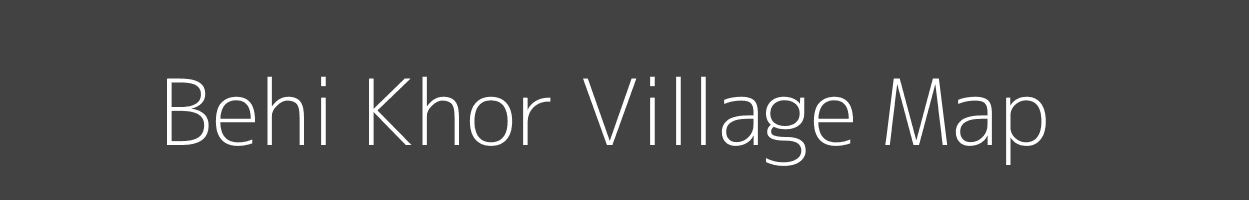 Map of Behi Khor Village in Uttar Pradesh Image