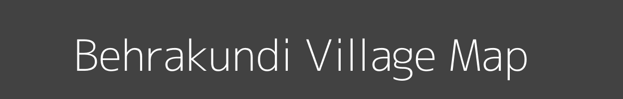 Map of Behrakundi Village in Jharkhand Image