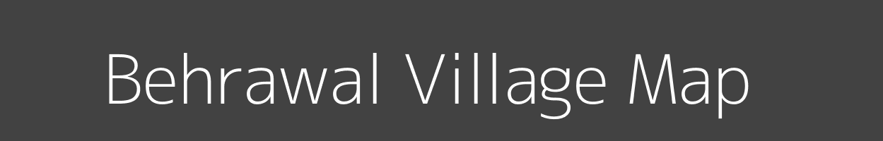 Map of Behrawal Village in Madhya Pradesh Image