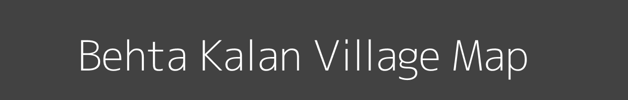 Map of Behta Kalan Village in Uttar Pradesh Image