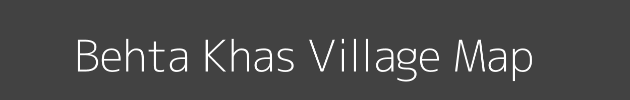 Map of Behta Khas Village in Uttar Pradesh Image